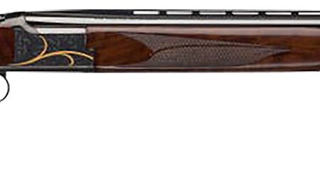 Browning 018117305 Citori Gran Lightning 12 Gauge 3" 2rd 26" Blued Barrels, Engraved Receiver With Gold Accents, American Black Walnut Stock With Lightening Style Grip