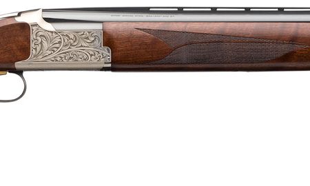Browning 018163305 Citori Feather Lightning 12 Gauge 3" 2rd 26" Blued Steel Barrels, Satin Nickel Finished Engraved Alloy Receiver, American Black Walnut Stock With Lightening Style Grip