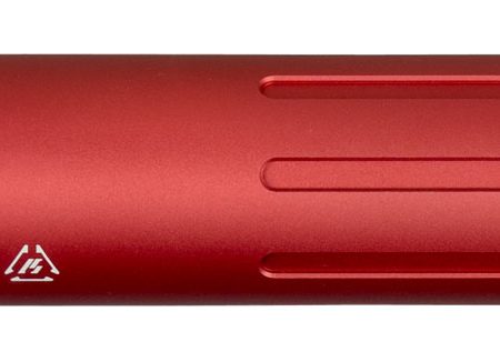 Strike ARCARPRESLICKRED Receiver Extension Tube  AR Pistol Platform Red Anodized Aluminum AR Carbine