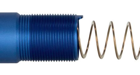 Strike ARSPRESLICKBLU Buffer Tube  AR Pistol Platform Blue Anodized Aluminum Handgun