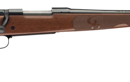 Winchester Guns 535201289 Model 70 Featherweight Compact 6.5 Creedmoor Caliber with 5+1 Capacity, 20" Barrel, Brushed Polish Blued Metal Finish & Satin Walnut Fixed Feather Checkered Stock Right Hand