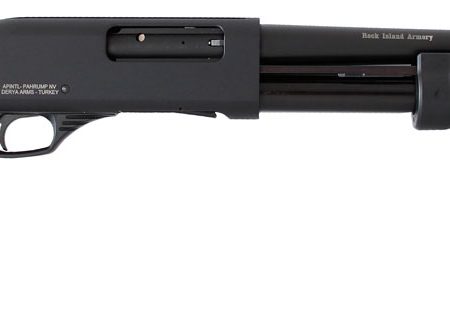 Rock Island CR103 Meriva  12 Gauge with 18.50" Barrel, 3" Chamber, 5+1 Capacity, Black Parkerized Metal Finish & Black Synthetic Stock Right Hand (Full Size)