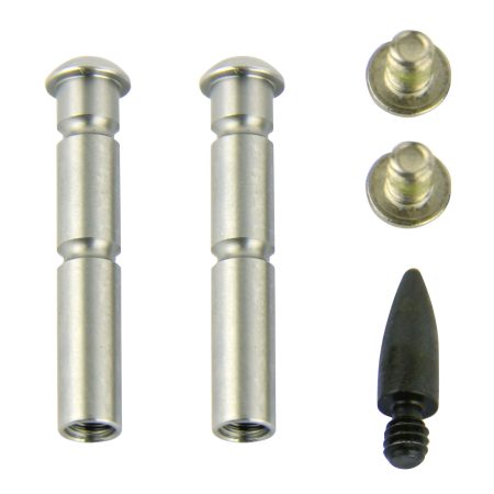 TacFire MAR108SS Anti-Walk Pin Set  Silver Stainless Steel AR-15