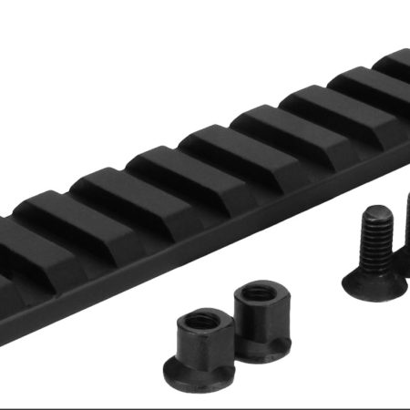 TacFire MAR103 KeyMod Picatinny Rail 5 Inch 11 Slots  Black