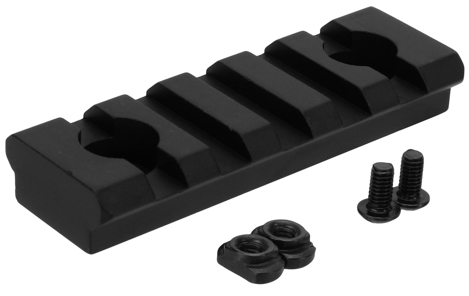 TacFire MAR105S M-LOK Accessory Picatinny Rail 2 3/8" Black Anodized