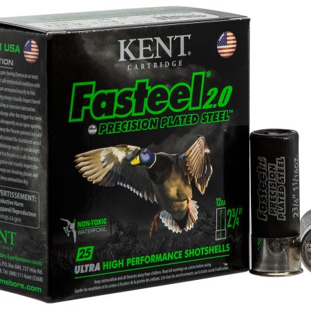 Kent Cartridge K122FS304 Fasteel 2.0  12 Gauge 2.75" 1 1/16 oz 4 Shot 25 Per Box/ 10 Case