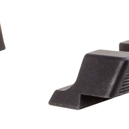 Trijicon 601023 Fiber Sights Red/Fiber Optic Front Sight-Black/Blank Rear Sight Glock 17/17L/19/22 Standard Frame