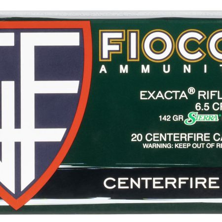 Fiocchi 65CMMKC Hyperformance Compete 6.5Creedmoor 142gr Sierra MatchKing BTHP 20 Per Box/10 Case