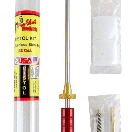 Pro-Shot 6522 Starter Series Tube Kit .22 Cal Pistol/Reusable Tube w/Hang Cap Case