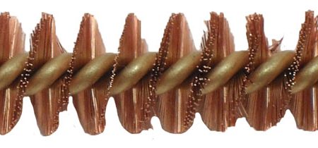 Pro-Shot 223BC Chamber Brush  .17 - .22 Rimfire/ .223 Centerfire Cal Rifle 8-32" Thread Bronze Bristles Brass Core