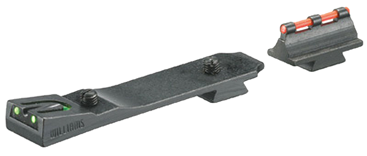 Ruger 90340 Fire Sight Sight Set Ruger 10/22 Black Fiber Optic Red Front/Green Rear Black