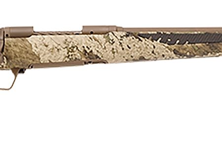 Savage Arms 57418 110 High Country 7mm Rem Mag 3+1 24", Midnight Bronze Cerakote, TrueTimber Strata Fixed AccuStock with AccuFit