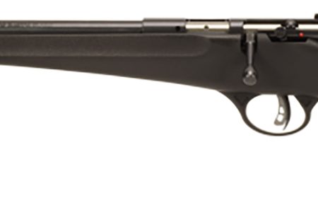 Savage Arms 13843 Rascal Youth 22 LR 1rd 16.13" Matte Black Sporter Barrel, Matte Black Carbon Steel Receiver, Black Fixed Synthetic Stock, Left Hand