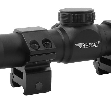 BSA HS39X40TB OPTIX  Black Matte 3-9x 40mm 1" Tube BDC-8 Reticle