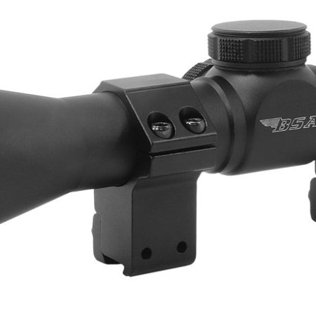 BSA AIR39X40AO Outlook  Matte Black 3-9x40mm AO 1" Tube Mil-Dot Reticle