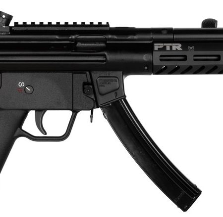 PTR 608 9R Carbine 9mm Luger 30+1 16.20" Black Stainless Steel Barrel, Black Picatinny Rail Aluminum Receiver, M-LOK Handguard, Fixed Black Synthetic Stock, Black Polymer Grip