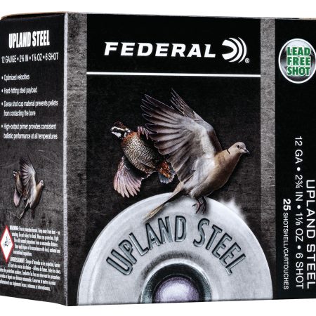 Federal USH126 Upland Field & Range 12Gauge 2.75" 1 1/8oz 6Shot 25 Per Box/10 Case