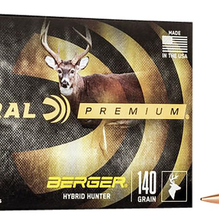 Federal P270BCH1 Premium 270Win 140gr Berger Hybrid Hunter 20 Per Box/10 Case