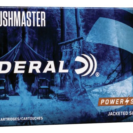 Federal 450BMB Power-Shok  450Bushmaster 300gr Jacketed Soft Point 20 Per Box/10 Case