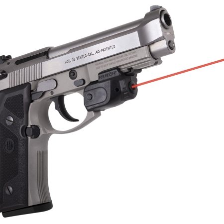 LaserMax GSLTNR Red Lightning Rail with GripSense  Black