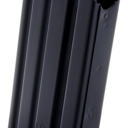 DuraMag 5X45041175CPD SS  5rd 450 Bushmaster for AR-15 Black w/ Black Follower Detachable