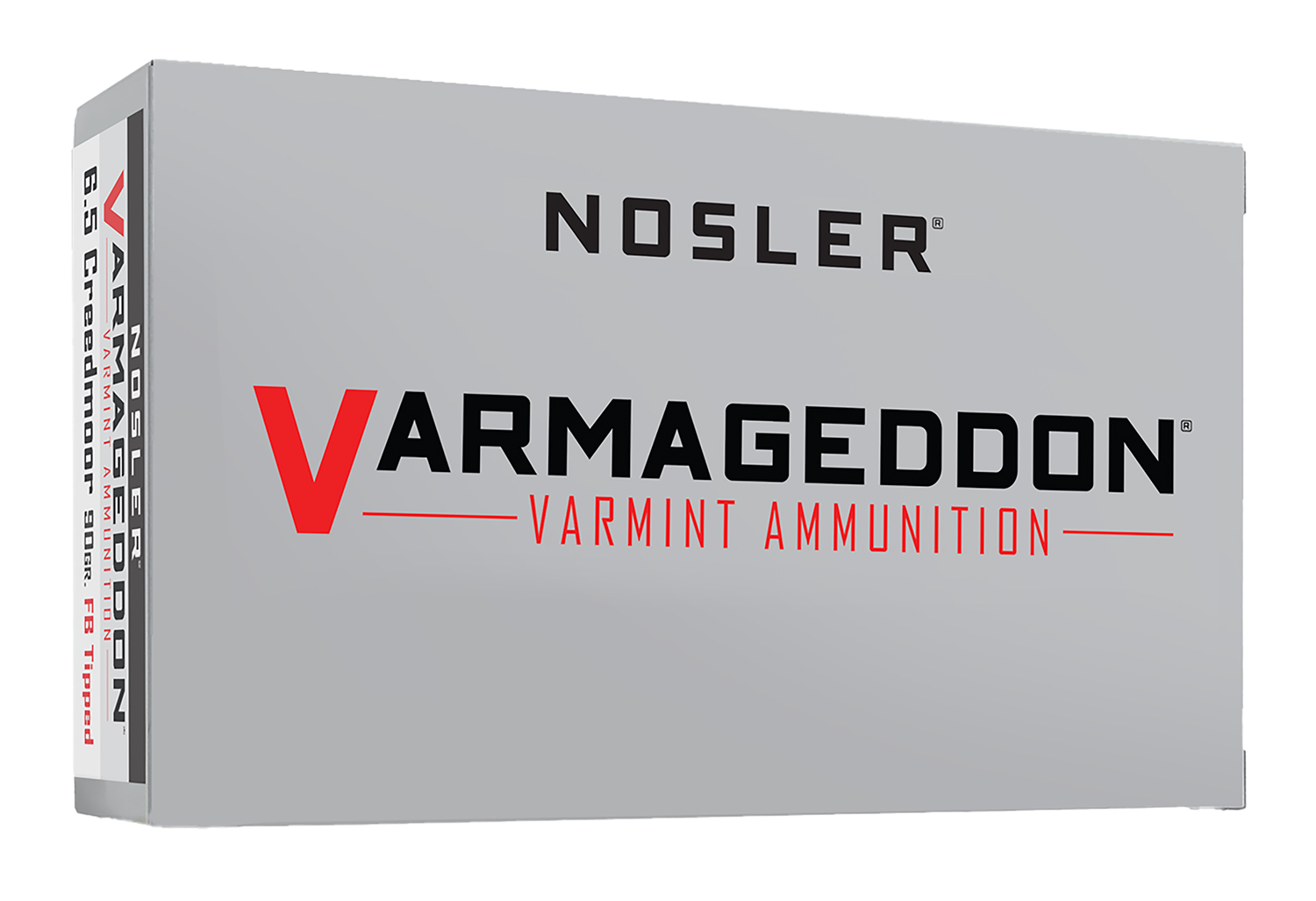 Nosler 65175 Varmageddon 6.5Creedmoor 90gr Flat Base Tipped 20 Per Box/10 Case