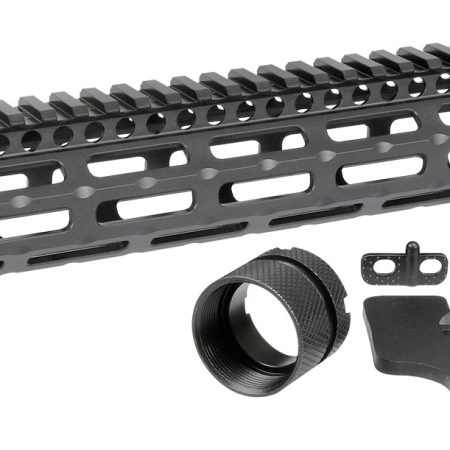 MIDWEST INDUSTRIES INC MICRM14 M-Series AR-15 6061 Aluminum Black Hard Coat Anodized 14"