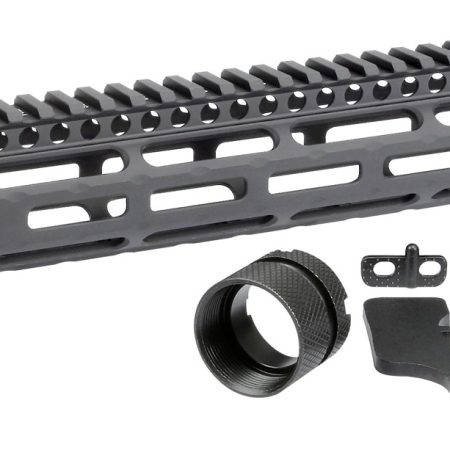 MIDWEST INDUSTRIES INC MISLH14 Slimline AR-15 6061 Aluminum Black Hard Coat Anodized 14"