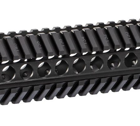 MIDWEST INDUSTRIES INC MICRT15 T-Series AR-15 6061 Aluminum Black Hard Coat Anodized 15"