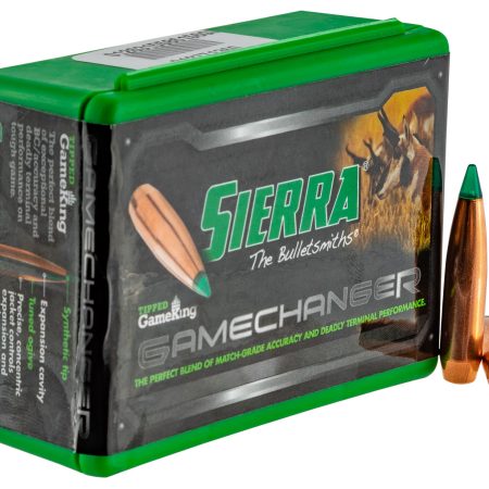 Sierra 4330T Tipped GameKing  6.5Creedmoor 130gr Hollow Point Boat Tail 50/Box