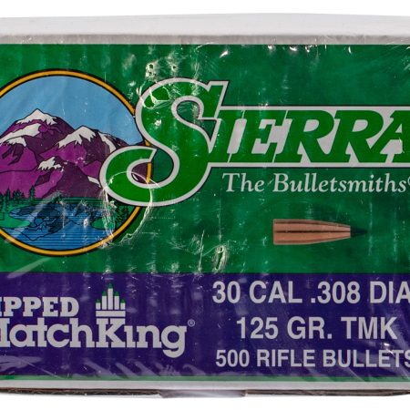 Sierra 7725C Tipped MatchKing  30Cal 125gr Tipped MatchKing 500/Box