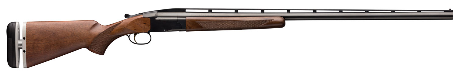 Browning 017088402 BT-99 Micro 12 Gauge 32" Barrel 2.75" 1rd, Blued Steel Barrel & Receiver, Satin Black Walnut Stock With Graco Butt Pad Plate For Adjustable LOP, Trap-Style Recoil Pad (Compact)