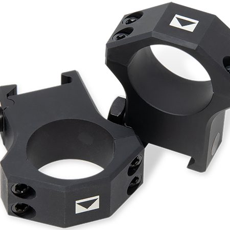 Steiner 5960 T-Series  Matte Black Aluminum 30mm Tube Low, Picatinny Rail