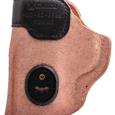 Galco S2652B Scout 3.0  IWB Natural/Black Leather UniClip/Stealth Clip Fits S&W M&P Shield/Ruger Max-9/FN 503/509 Ambidextrous