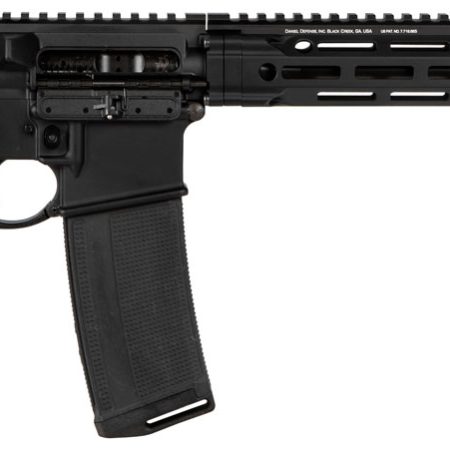 Daniel Defense 0212815049047 DDM4 V7 SLW 5.56x45mm NATO 30+1 14.50" Threaded Lightweight Profile Barrel, Black Hard Coat Anodized,  6 Position Stock w/SoftTouch Overmolding
