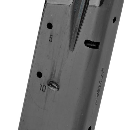 Mec-Gar MGCZCOMP10B CZ 10rd 9mm Luger Fits CZ P-01/75 Compact/PCR Blued Carbon Steel