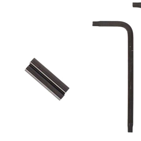 CMC Triggers 91401 Anti-Walk Pin Set  Small Black Anodized Steel AR-15