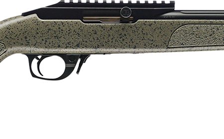 Bergara Rifles BXR001 BXR 22 LR 10+1 16.50" Matte Blued Fluted Chromoly Steel Barrel, Matte Blued Aluminum Receiver, Black Speckled Green Synthetic Stock, Right Hand