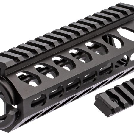 Firefield FF34053 Edge Handguard 6.62" 2- Piece Keymod, Carbine Style Made of 6061-T6 Aluminum with Black Matte Finish for AR-15