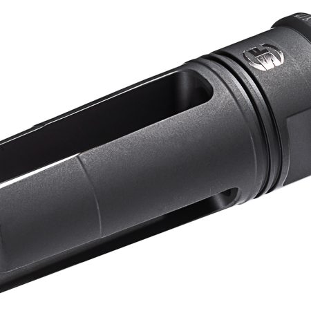 SureFire SF3P762MG1228 SOCOM 3-Prong Flash Hider Black DLC Stainless Steel with 1/2"-28 tpi Threads & 2.60" OAL for 7.62x51mm NATO AR-10