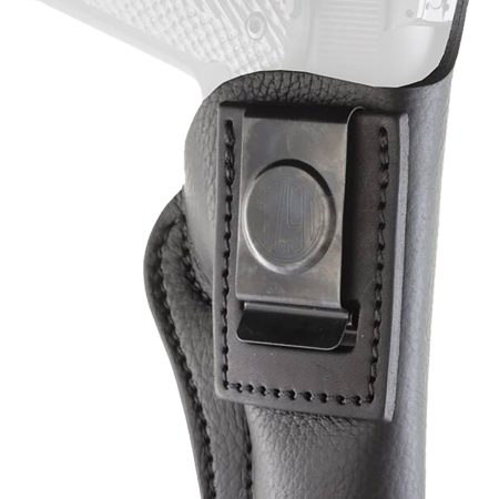 1791 Gunleather SCH6NSBR SCH  IWB Size 06 Night Sky Black Leather Belt Clip Fits Browning Hi-Power/1911 4-5" Right Hand