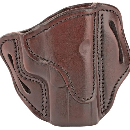 1791 Gunleather BH21SBRR BH2.1 OWB Size 2.1 Signature Brown Leather Belt Slide Compatible w/Glock 17/S&W M&P Shield/Springfield XD Right Hand