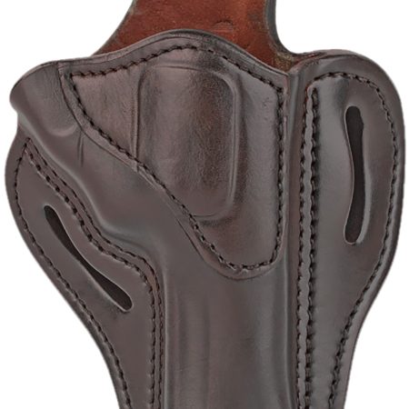 1791 Gunleather RVH2SBRR RVH2  OWB Size 02 Signature Brown Leather Belt Slide Fits Ruger GP100/S&W K Frame Right Hand