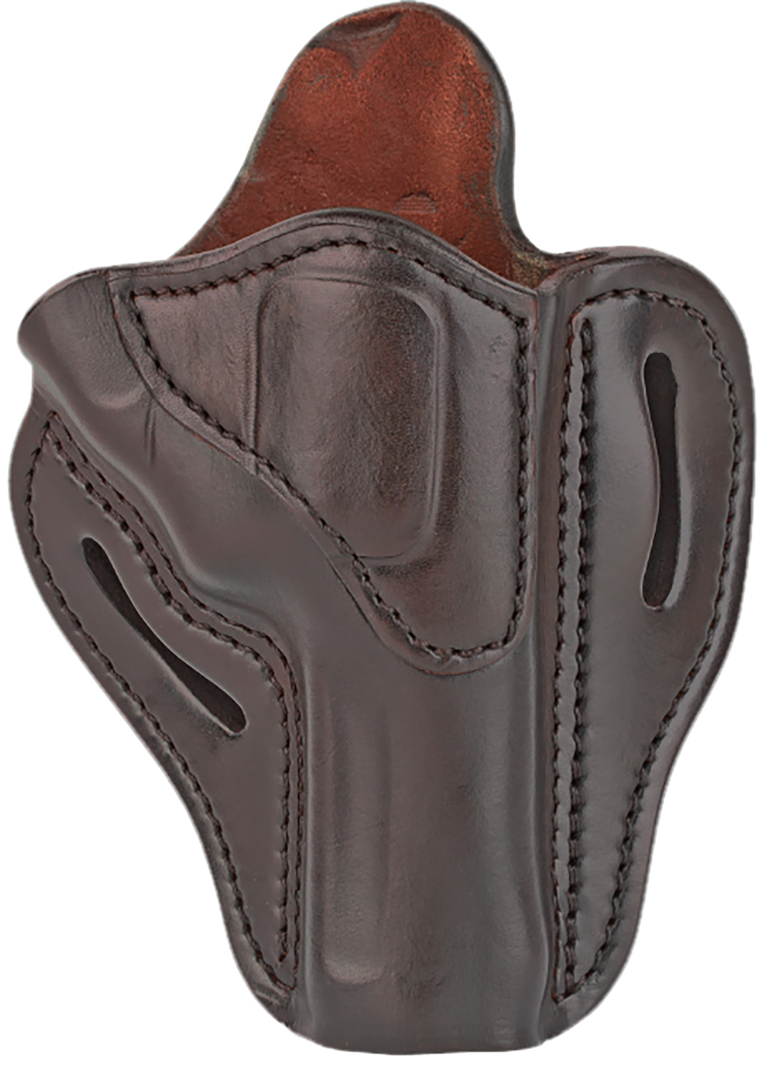 1791 Gunleather RVH2SBRR RVH2 OWB Size 02 Signature Brown Leather Belt Slide Fits Ruger GP100/S&W K Frame Right Hand