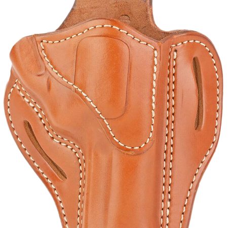 1791 Gunleather RVH2CBRR RVH2  OWB Size 02 Classic Brown Leather Belt Slide Fits Ruger GP100/S&W K Frame Right Hand