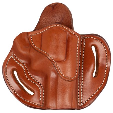 1791 Gunleather RVH2SCBRR RVH2S  OWB Size 02S Classic Brown Leather Belt Slide Fits S&W K Frame Right Hand