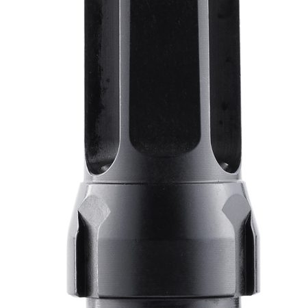 Dead Air DA302 Flash Hider Black with 5/8"-24 tpi Threads & 2.70" OAL for 7.62mm Sandman Series, KeyMod Equipped Nomad-30 & Primal Suppressors