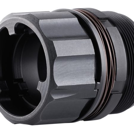 Dead Air DA428 Key-Mo Adapter Black Adapter for HUB Socket Silencers(1 3/8-24)"