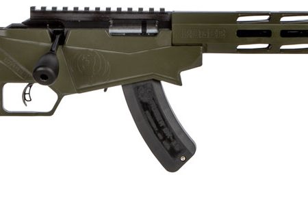 Ruger 8409 Precision Rimfire  22 LR 15+1 18" Threaded 1137 Alloy Steel Barrel, Exclusive OD Green Cerakote Finish, Adjustable Quick-Fit Precision Stock, 30 MOA Picatinny Rail, Optics Ready