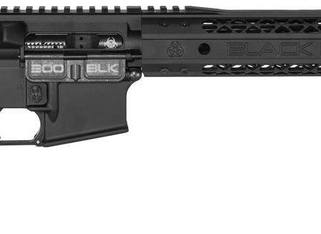 Black Rain BROSPEC15300BLK Spec15  300 Blackout 16" 30+1 Black Hard Coat Anodized Enhanced G.I. Sopmod Stock